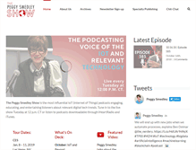 Tablet Screenshot of peggysmedleyshow.com